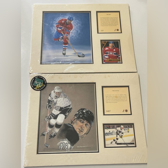 Wayne Gretzky and Kirk Muller “Legends and Superstars” - Picture 1 of 5